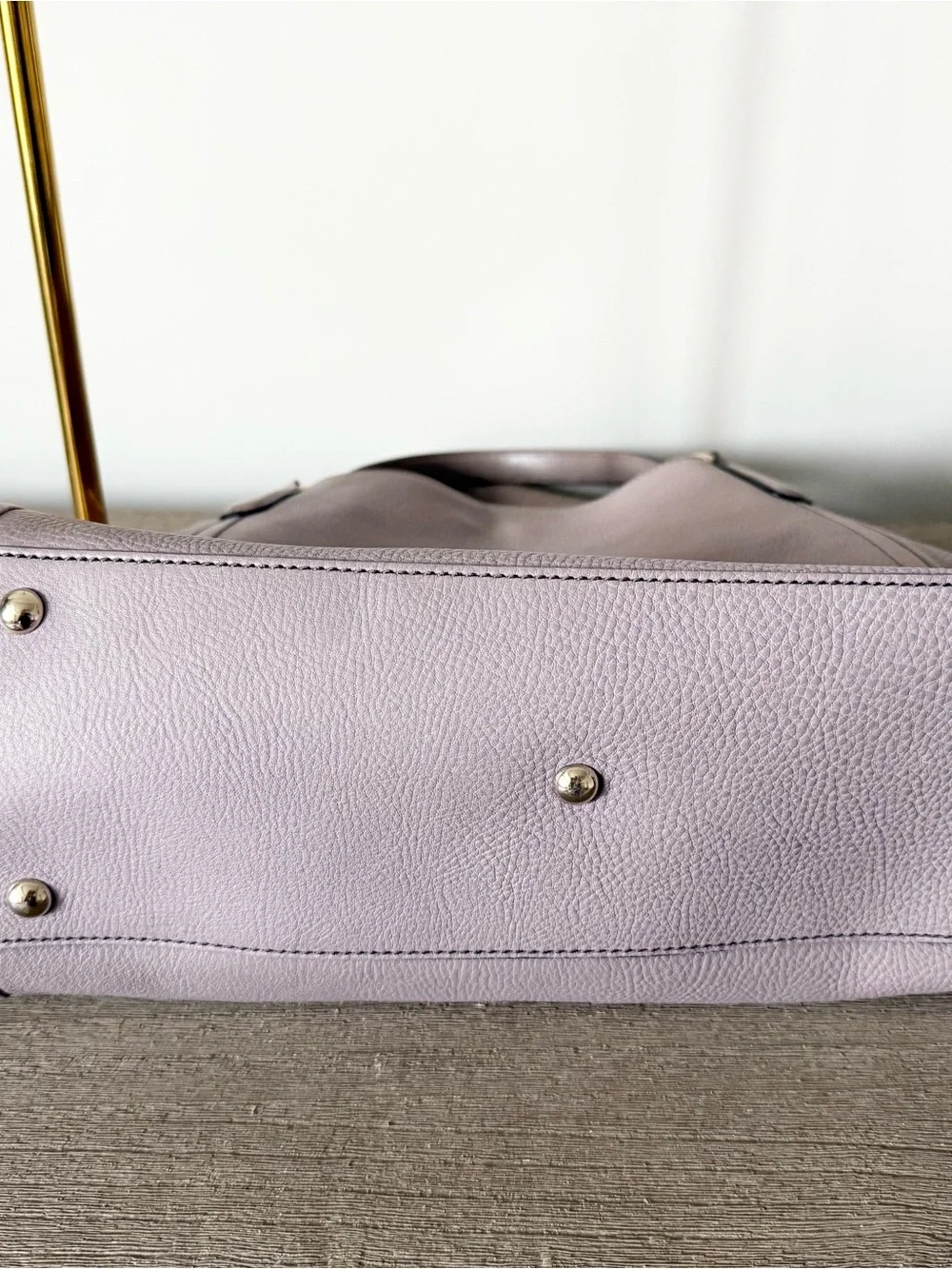 Gucci Soho Tote Taupe Pebbled Leather Shoulder Bag